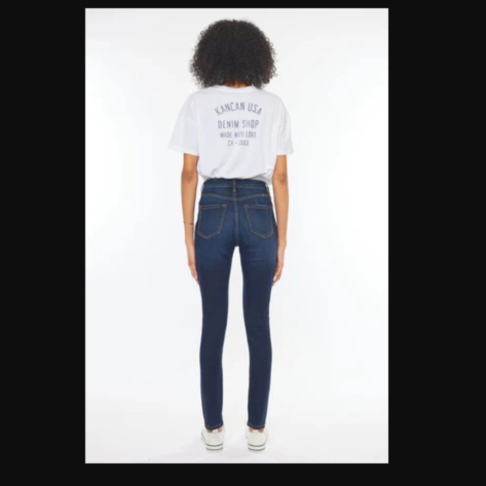 KanCan Hallie Ultra High Rise Super Skinny Jeans - Picture 3 of 5